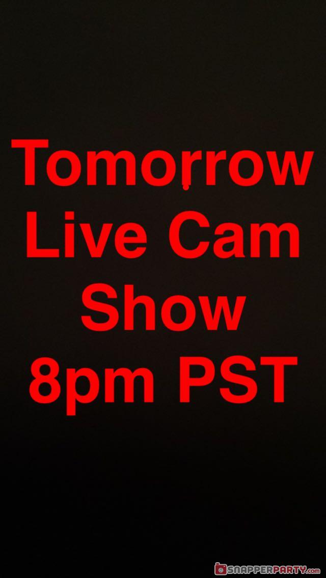 djbritstar - Tomorrow Live Cam Show 8pm PST Tomorrow Live Cam Show 8pm PST
